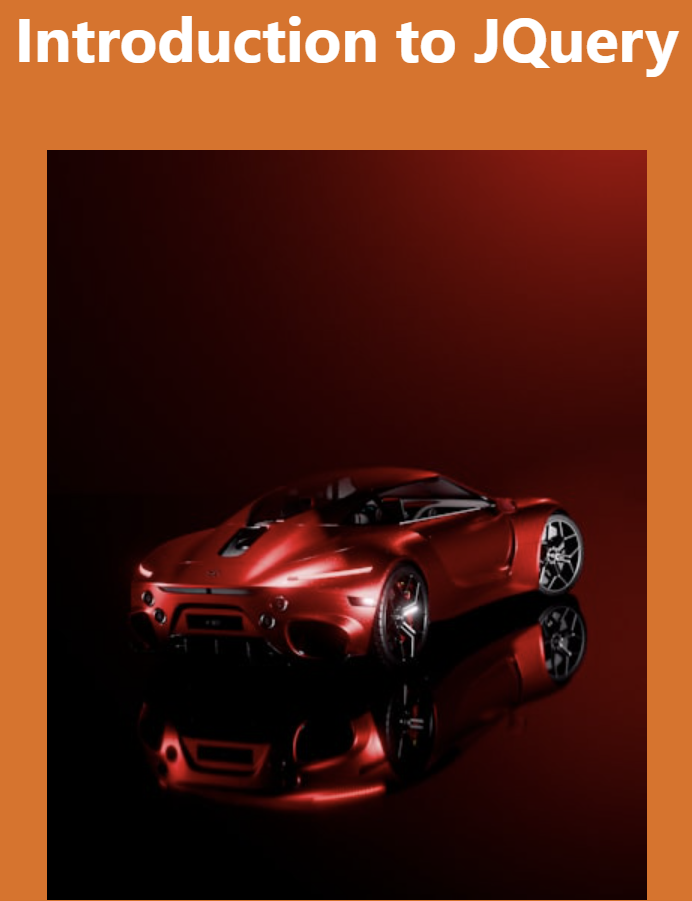 jQuery Intro